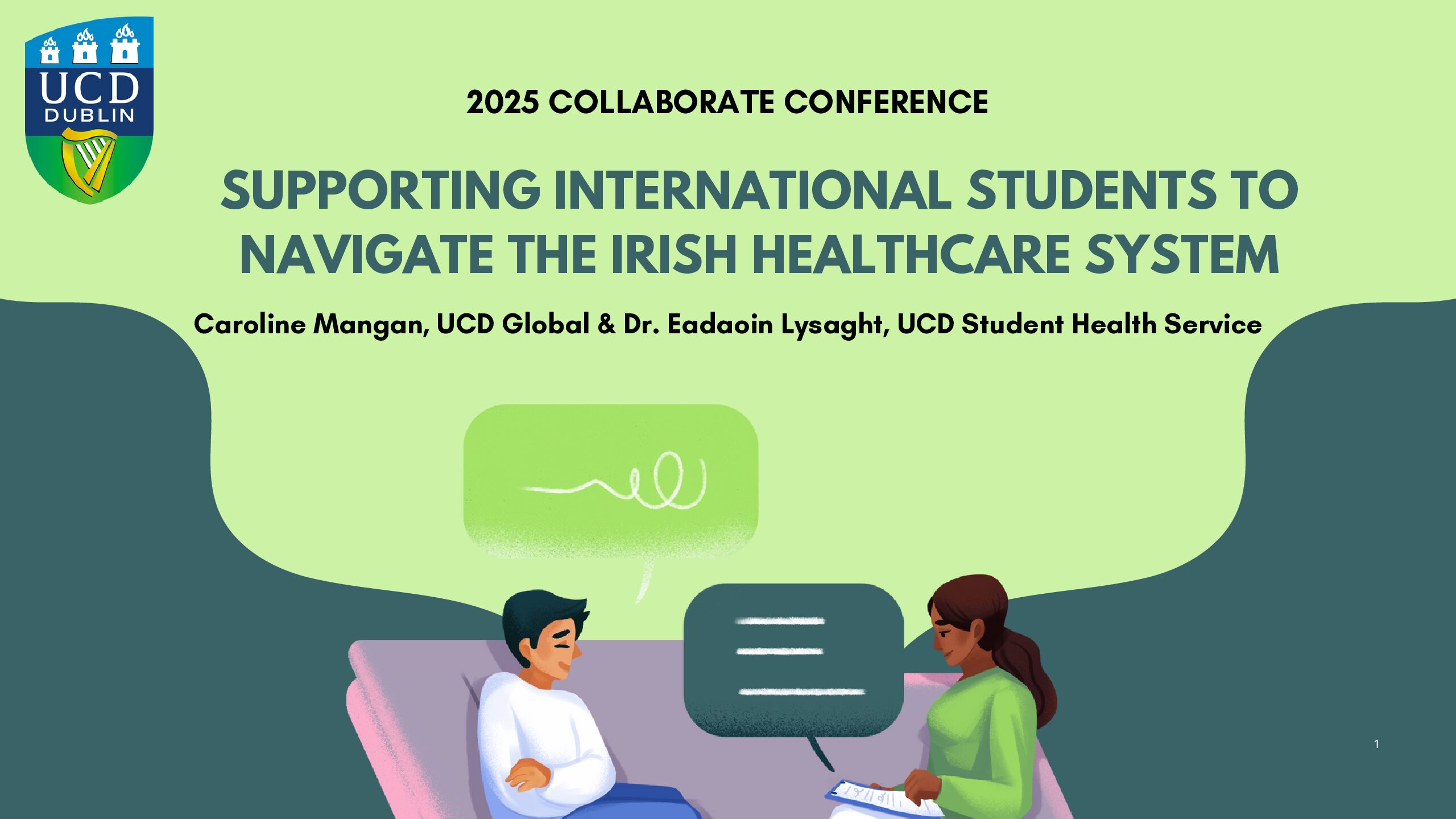 Supporting international students to navigate the Irish healthcare system