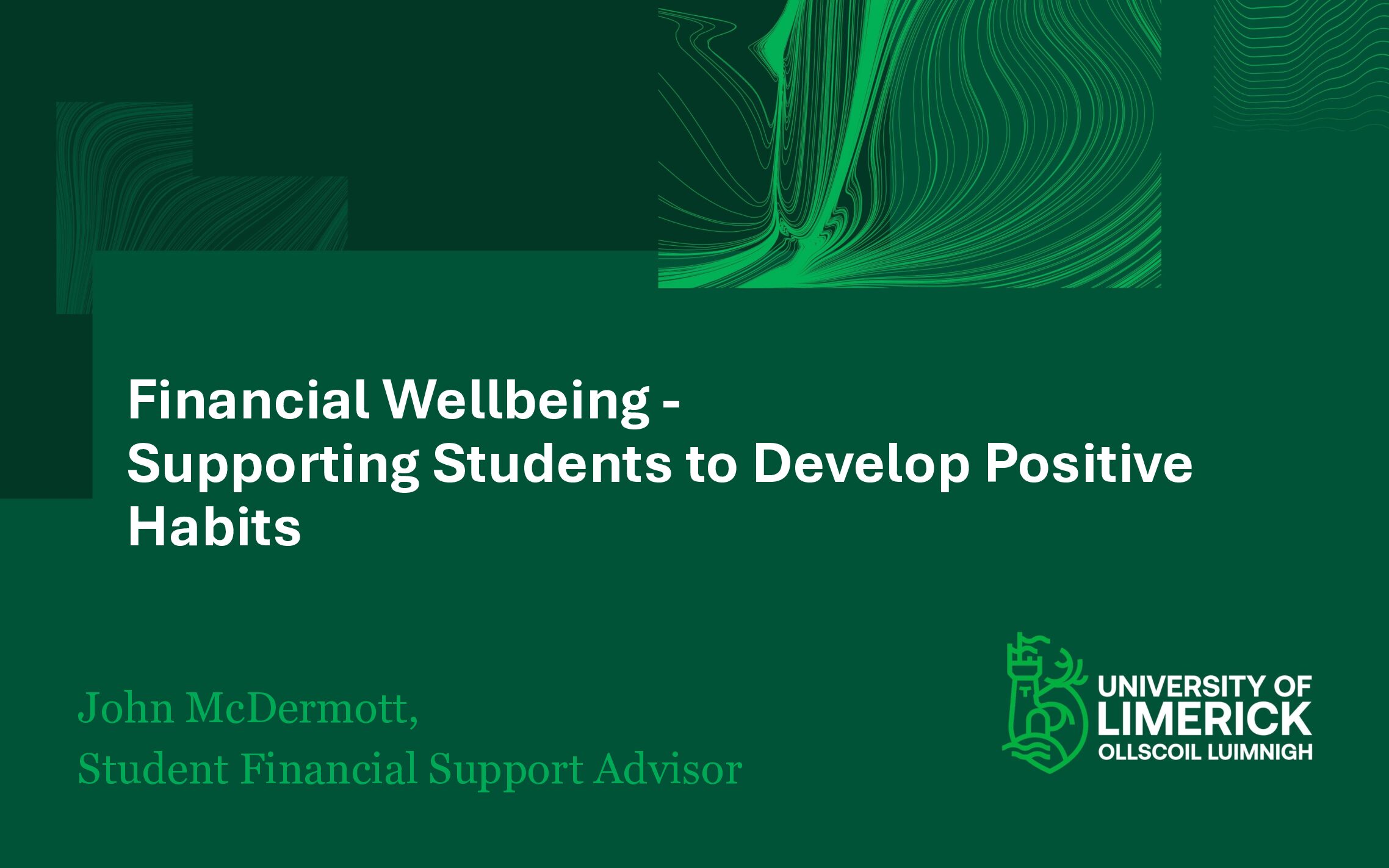 Financial Wellbeing Supporting Students to Develop Positive Habits