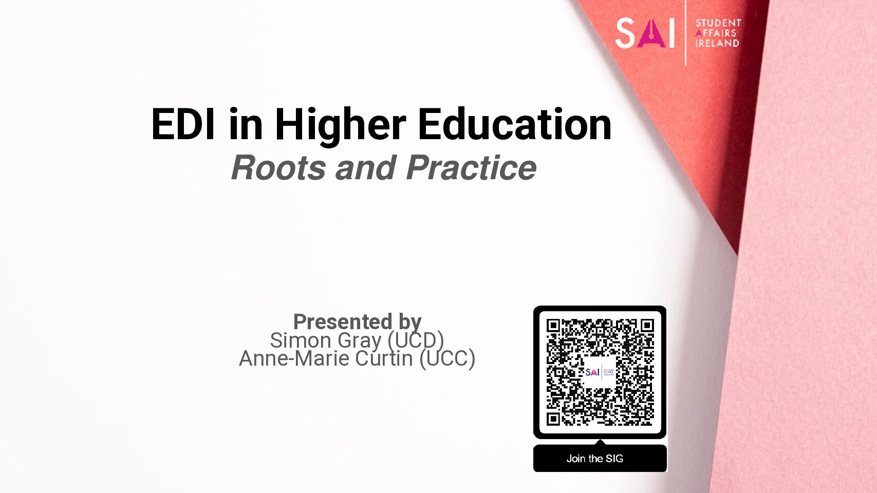 EDI in Higher Education Roots and Practice